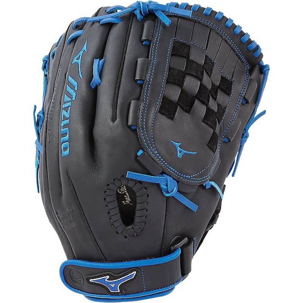 Mizuno MVP Prime SE Fastpitch 13" - Bayan Eldiven - Siyah/Kraliyet Mavisi Türkiye (UGRFME-045)